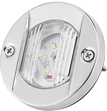 12 V étanche Marine bateau lumière Navigation ancre poupe lumières Yacht tableau arrière lumière blanc acier inoxydable voile feux de signalisation