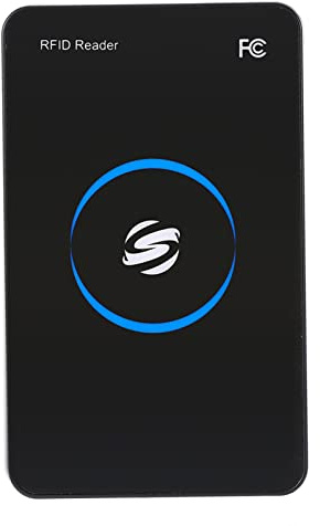 Lettore/scrittore di Smart Card RFID, Duplicatore di Schede Lettore di Smart Card Senza Contatto Scrittore Chiave Fob Copier 13.56MHz Programmatore Crittografato con Interfaccia USB