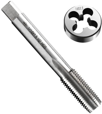 Gewindebohrer und Schneideisen M14 x 1.5 mm,Gewindebohrer und Matrizensatz Set