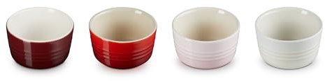 Le Creuset Set of 4 Ramekins, Petits Fours, 79109107969030