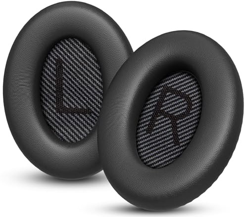 Replacement Earpads Cushions for Bose QuietComfort 35 (QC35) & Quiet Comfort 35 II (QC35 ii) Headphones, Premium Replacement Ear Pads for QC35 QC25 QC15 QC2/ Ae2 Ae2i Ae2w/ Sound Link/Sound True