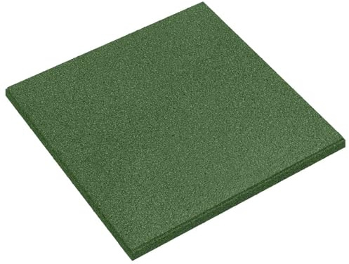 vidaXL Piastrelle per Protezione dalle Cadute 18 pz Verde 50 x 50 cm