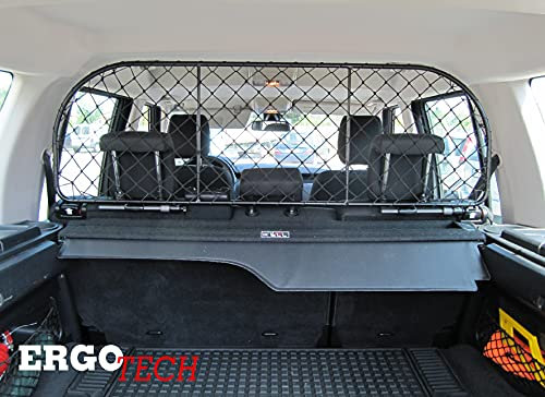 ERGOTECH Trennnetz Trenngitter Hundenetz Hundegitter für Land Rover Discovery 3 und 4 (2004-2016)