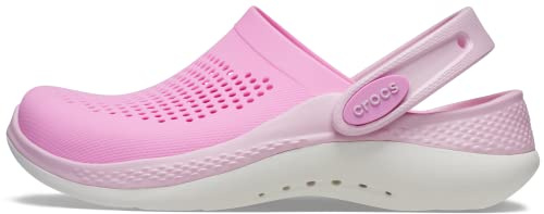 Crocs Unisexe Enfant LiteRide 360 Clog K Sabots, Taffy Pink/Ballerina Pink, 28/29 EU