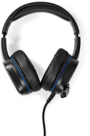 NEDIS Auriculares Gaming | Supraaural | Surround | USB Type-A | Armario Micrófono | 2.10 m | LED