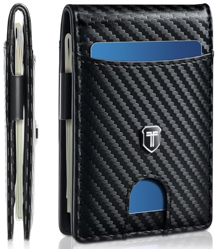 Gostwo Money Clip Wallets for Men Front Pocket Slim Card Wallet