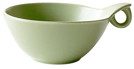 DEARMAMY Ciotola in Ceramica per Servire Cibo Ciotola Profonda per Zuppa e Cereali Delicata Facile da Pulire e Durevole