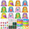 Mostro Gadget Compleanno Bambini Regalini Fine Festa Compleanno Articoli Borse da Festa Braccialetti Portachiavi Luminosa Tatuaggi Sacchetti Regalo Bambini Kit Bambina