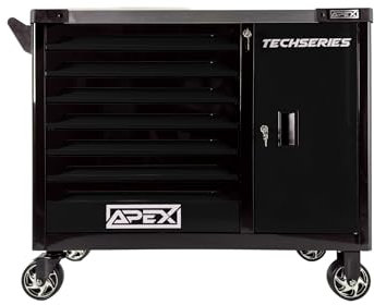 ToolCar APEX Garage 2024 Jumbo Werkstattwagen Werkzeugwagen 7/8 bestückt mit Werkzeugen