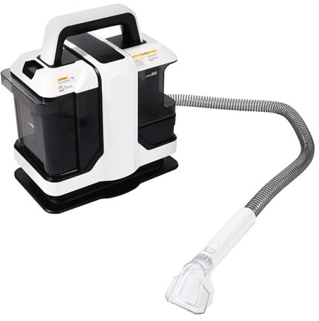 Aspirador de lavado de 450 W limpiador de alfombras de mano, 30 x 21 x 34,5 cm, limpiador de manchas para alfombras, sofá, mate, tapicería