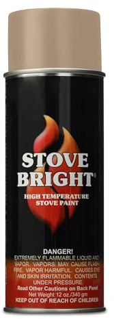 Stove Bright High Temp Paint - Sunset