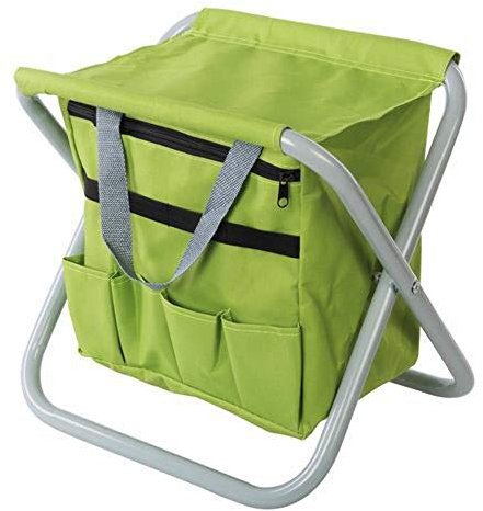 Silverline 498298 360 x 280 x 360 mm, Sgabello pieghevole da giardino