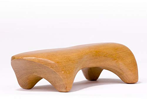 Pacific Spirit Aromaholz Massager I Nackenmassagegerät & Rückenmassagegerät zum Entspannen & Lösen von Verspannungen im Nacken & Rücken I Massagegerät Rücken & Massagegerät Nacken I Massage Tools