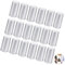 Capsules Thermorétractables en Plastique pour Bouteille de Vin Bouchons Rétractables Capsules Thermorétractables pour Cave à Vin Convient pour Bouteilles de Vin à Usage Domestique 100 Pièces (Argent)
