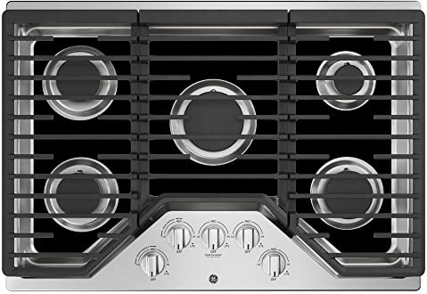 [FanXm] 30-inch Gas Range Protector for GE Gas Stove, Non-Stick Reusable Stove Liner Compatible with GE JGP5030, PGP7030, PGP9030, CGP9530, 0.4mm Heavy Duty Heat Resistant Cover, Dishwasher Safe