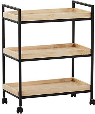 Rangement Chariot Étagère à vin à plusieurs niveaux pour servir des boissons en plein air, des aliments, des chariots de restauration, des chariots de bar à domicile, des étagères de cuisine, des buff