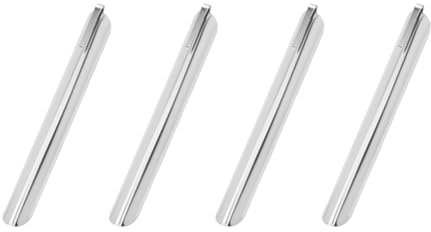 Suoumwa Barredor de Migas de Mesa de Acero Inoxidable, Barredor de Migas de Restaurante con Clip de Bolsillo, Herramienta de Limpieza de Migas de Mesa para Servicio Doméstico