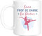 HALUMI Mug Nom Personnalisé Pour Professeur Maîtresse - Tasse Originale Personnalisée Prof De Danse Qui Déchire - Idée Cadeau Fin d'Année Scolaire Noël Fin De Contrat - Mug En Ceramique 330ml 440ml