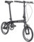 SAVADECK Klapprad 14 Zoll Carbon, Z0 Faltrad 14 Zoll mit Carbon Rahmen Fester Gang Ultraleichtes Mini Faltrad Klapprad Herren Damen und Jungen, Schwarz
