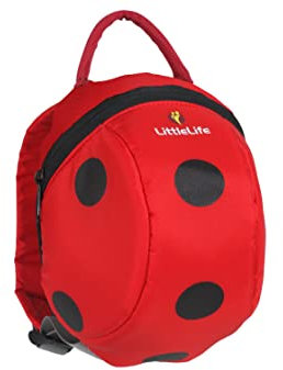 LittleLife Animal Kleinkindrucksack mit Sicherheitsleine, Marienkäfer