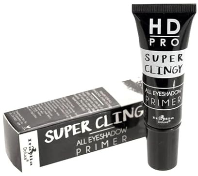 Italia Deluxe Super Clingy Eyeshadow Primer, Fade Crease Proof, Long Lasting, Cream