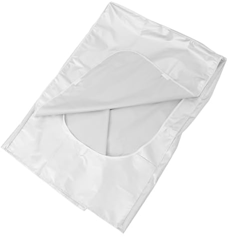 Housse pour Machine à Laver Argenté en Polyester, Protection Étanche | Taille S, Ajustement, Installation Facile, Entretien Simple pour Usage Intérieur et Extérieur