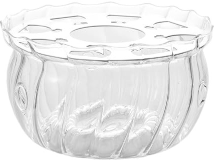 TOPPERFUN Teapot Warmer with Candle Tealight Warmer Heat Base for Teapot Tea Light Heater for Keeping Tea Warm Glass Pot Warmer for Accessories 5.12 X 5.12 X 2.95 in