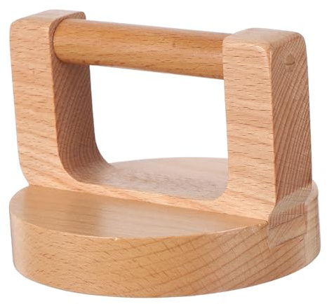 jojofuny Utensile per Lucidatura di Biglietti in Legno Baren Tradizionale per Linoleografia e Stampa Blocchi Strumento Manuale per Pressatura Artigianale e Forniture per Aule d Arte