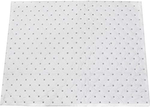 KUNZER 7OBM50 Ölbindematte Weiß - 50 Stück im Paket - Maße: 400 x 500 x 5mm - ideal für Youngtimer, Oldtimer & Garage