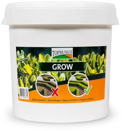 TOPBUXUS GROW Engrais Professionnel pour Buis - 20kg pour 400m2