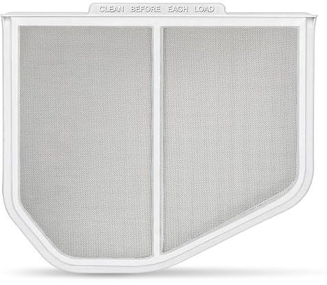 [UPGRADED] BlueStars W10120998 Dryer Lint Screen Filter – Durable Stainless Steel – Compatible with Whirlpool, Kenmore, Maytag, Roper & Sears – Replaces W10049360 PS1491676 8066170 W10049370 AP3967919