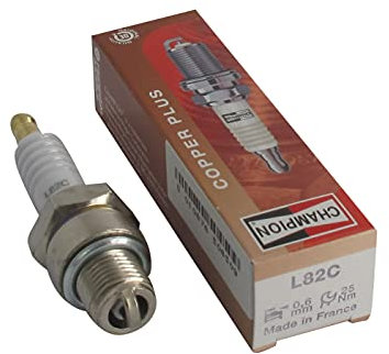 CHAMPION – Candela di accensione CAMPION L82C, durevole e affidabile, di alta qualità, equivalente a NGK B6HS, NGB6HS, NIPPONDENSO W22FSU
