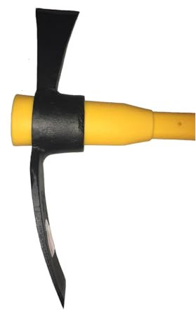 Mini Grubbing Mattock .88lb Fibreglass Handle Shaft, Garden Farm Tool New