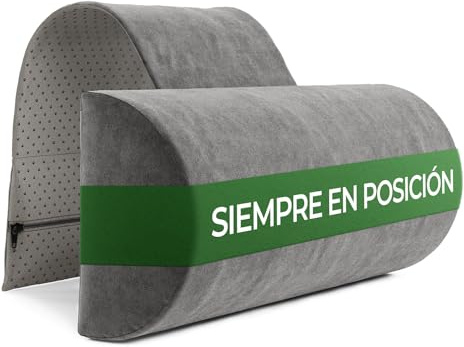 Poggiatesta per divano con contrappeso (100% spugna memory foam) - cuscino cervicale, Cuscino per il collo, Cuscino per la lettura, Cuscino per poltrona e sedia gaming, Poggiatesta auto cuscini sdraio