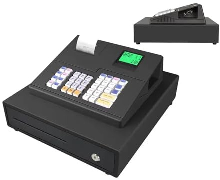ZADCCS Cash Register, Retail Stores Cash Register, Price Checkout Supermarket Smart POS Machine For Small Business ECR600