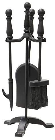 JVL Colchester Contemporary Fireside Companion Set