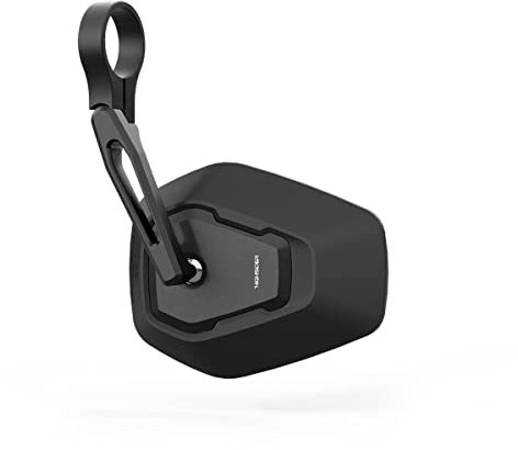 HIGHSIDER Esagano-RS Motorrad Lenkerendenspiegel, kurz, E-geprüft (Stück) (schwarz/schwarz)