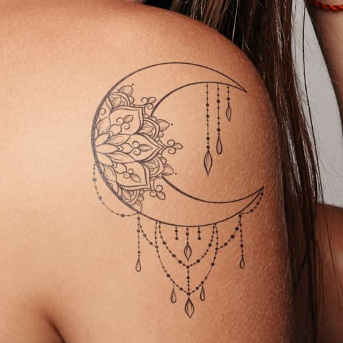MyJagua Tattoo • | 1-2 Wochen Tattoo | Auf Pflanzenbasis | Hautverträglich | Wasserfest | Neue Tattoo Technologie | Kein Klebe Tattoo (Neuanfang), 1.0 stück