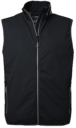 killtec Herren 2-Lagen Funktionsweste/Weste mit Stehkragen, packbar KOS 257 MN VST, schwarz, L, 41365-000