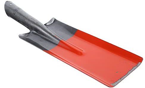 YARNOW 1 Pièce Bêche De Ferme Outil De Pelle De Jardinage Bêche De Jardin Pelle en Fer Outil De Pelle Domestique Pelle De Jardin Durable Pelle à L'extérieur Bêche Extérieure Orange Le Fer