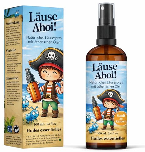 Repelente Piojos con Árbol de Te 100% Natural - Sin Piretrinas ni Permetrinas - Tratamiento antipiojos eficaz para niños con olor agradable y efecto desenredante pelo niñas