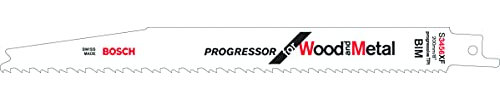 Bosch Accessories 25 unidades Hoja de sierra sable S 3456 XF Progressor for Wood and Metal (Longitud 200 mm, accesorio de sierra sable)