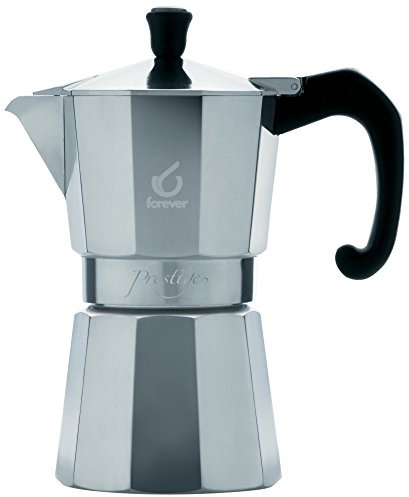 Forever Caffettiera Macchina del Caffe' Miss Moka Prestige 1 Tazza 240g