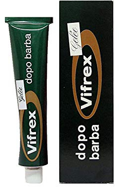 VIFREX Rasiergel, 3 Tuben à 50 ml, erfrischend, belebend, weich, immer frische, hydratisierte Haut, speziell nach der Rasur, Dermatologisch getestet auf empfindlicher Haut, Unisex-Erwachsene