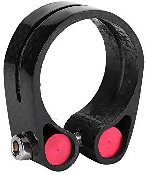 Collier de serrage pour tige de selle 6 × 4 × 2 35 mm en fibre de carbone pour VTT