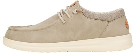 HEYDUDE Paul Classic - Scarpe Uomo Slip-On - Mocassini, Taupe Grey, 43