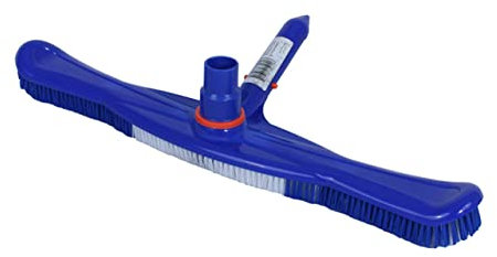 Sosoport Swimming Pool Brush Heavy Duty Cleaning Brush Wall Floor Plastic Bristles Pool Net Bristles