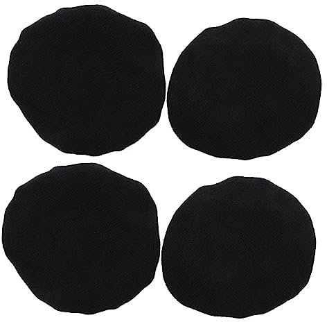 DIYEAH Copri Auricolari Per Cuffie Elasticizzati in Cotone 4 Pezzi, Protezioni Per i Padiglioni Auricolari Piccoli, Assorbenti e Anti Polvere, Copertura Igienica Per Condivisione Cuffie