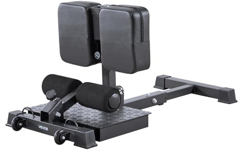 VEVOR Máquina de Sentadillas Plegable, Banco Multifuncional para Sentadillas Profundas, para Torso, Cintura y Glúteos, Equipo de Entrenamiento de Piernas para Gimnasio en Casa, 1150 x 489 x 730 mm