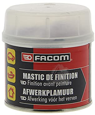 Facom 006053 Mastic Polyester de Finition Avant Peinture 242 g, Blanche